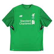 Camiseta de portero del Liverpool New Balance '125 Años' 2017-18 Talla XL