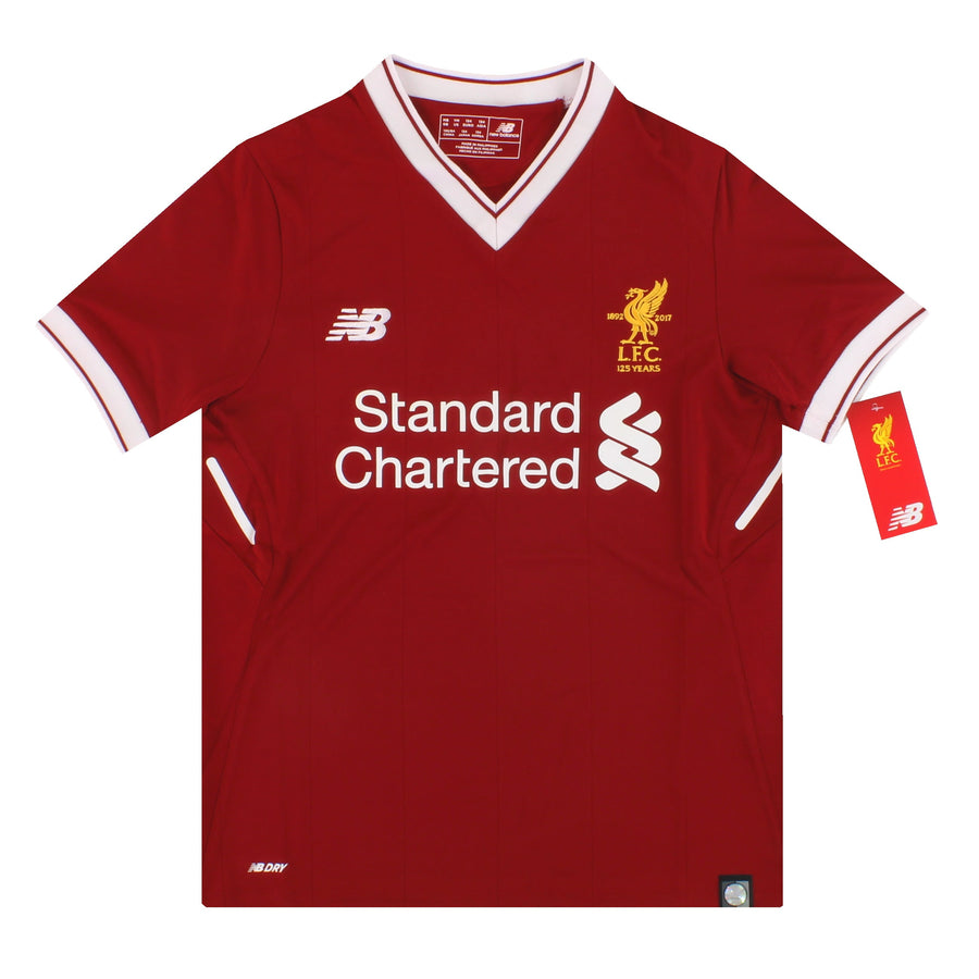 Camiseta Local Liverpool New Balance '125 Años' 2017-18 *con etiquetas* Niño M.