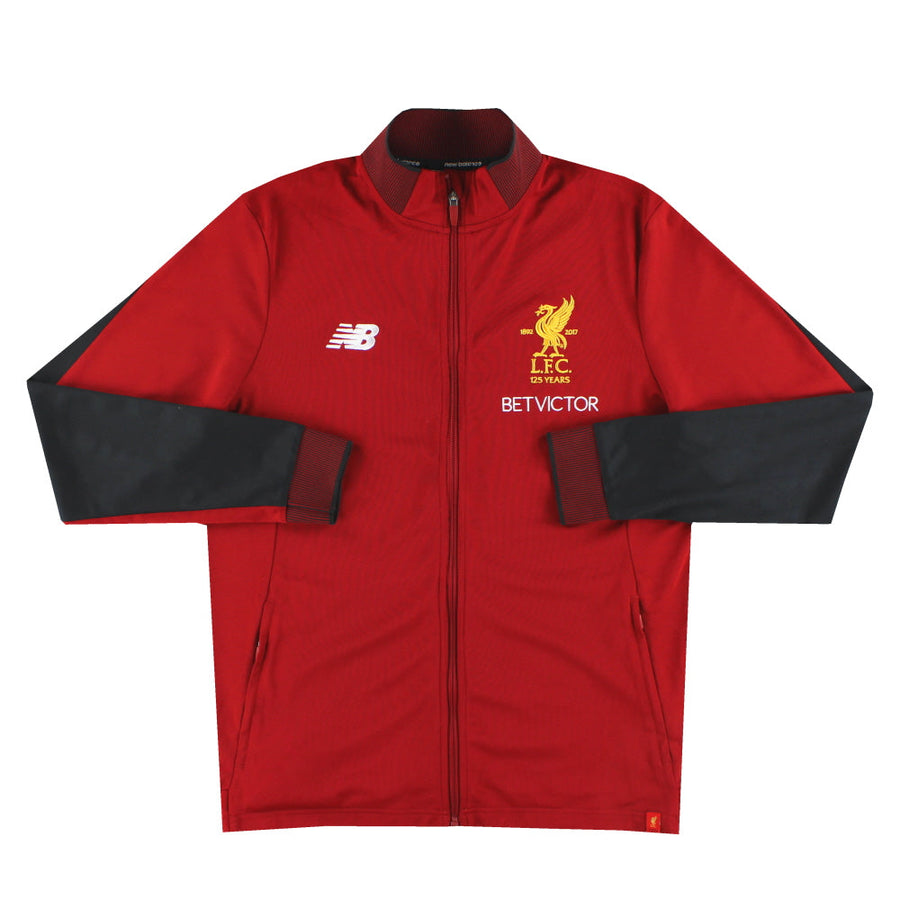 Chaqueta de chándal Liverpool New Balance '125 Years' 2017-18 Talla L