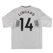 Camiseta de la tercera equipación del Manchester United 2017-18 adidas Lingard #14 *con etiquetas* Manga Larga