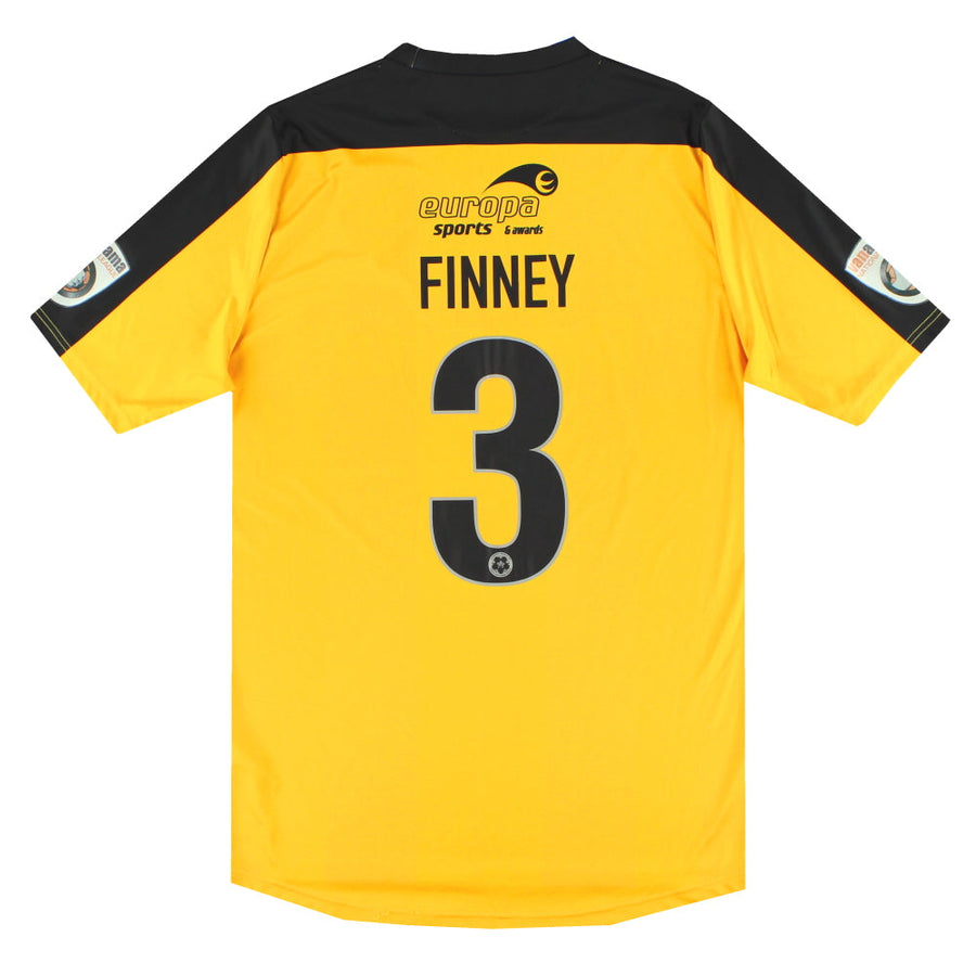 Camiseta Local Macron del Maidstone United 2017-19, de partido, Finney #3 XL