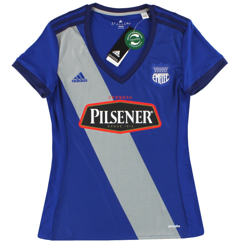 Camiseta de local para mujer Emelec adidas 2017 *NUEVA EN CAJA* M