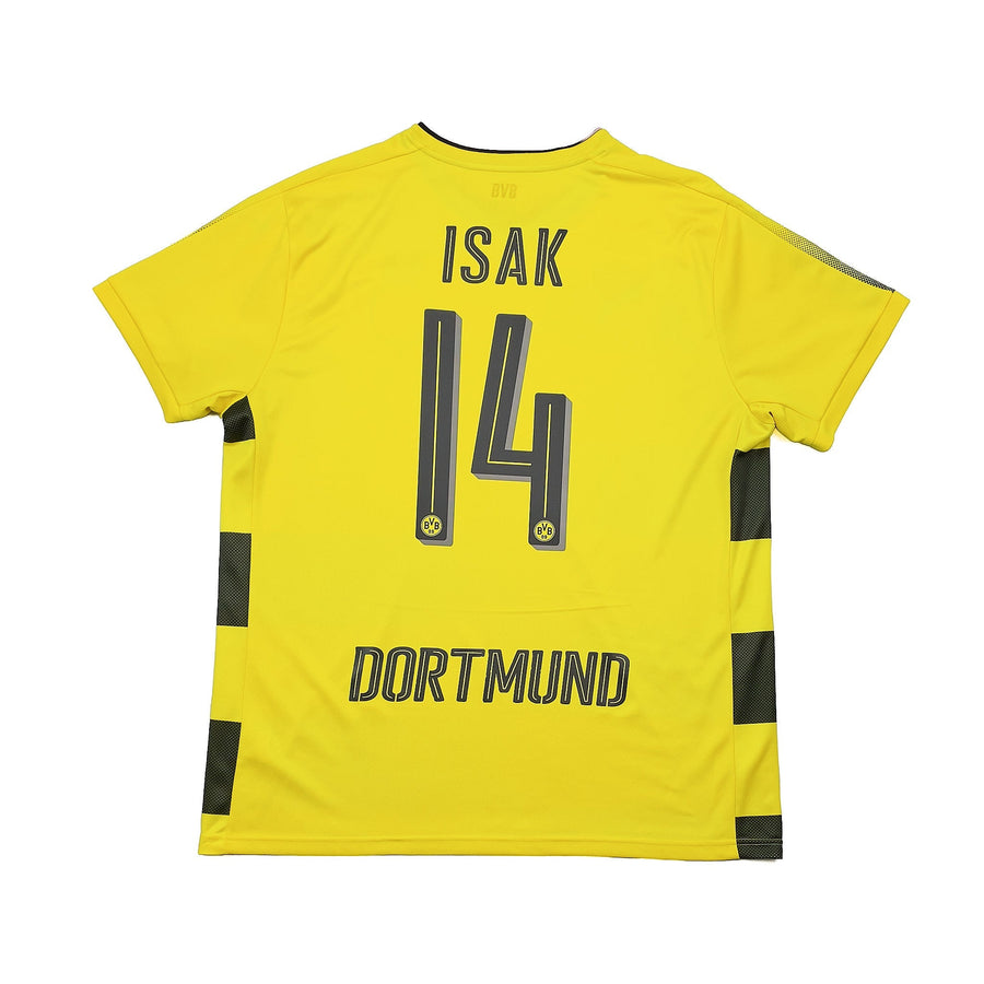 Camiseta de casa 2017/18 del Dortmund Isak #14 (XL) Puma