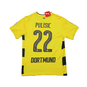 Camiseta de casa Puma (M) del Borussia Dortmund de 2017/18 de Pulisic #22 *Nueva con etiquetas*