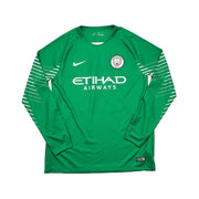 Camiseta Nike de portero (L) Ederson #31 del Manchester City 2017/18