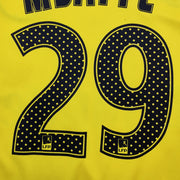 2017/18 PSG Mbappé #29 camiseta de visitante de manga larga (M) Nike *Nueva con etiquetas y defectos*