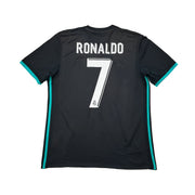 Camiseta de visitante 2017/18 del Real Madrid de Ronaldo #7 (M) Adidas