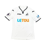 2017/18 Swansea City King #26 *Preparada para el partido* Camiseta de local (M) Joma