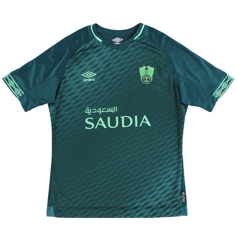 Camiseta de Al-Ahli Saudi Umbro Tercera Equipación 2018-19 *Como Nueva* S