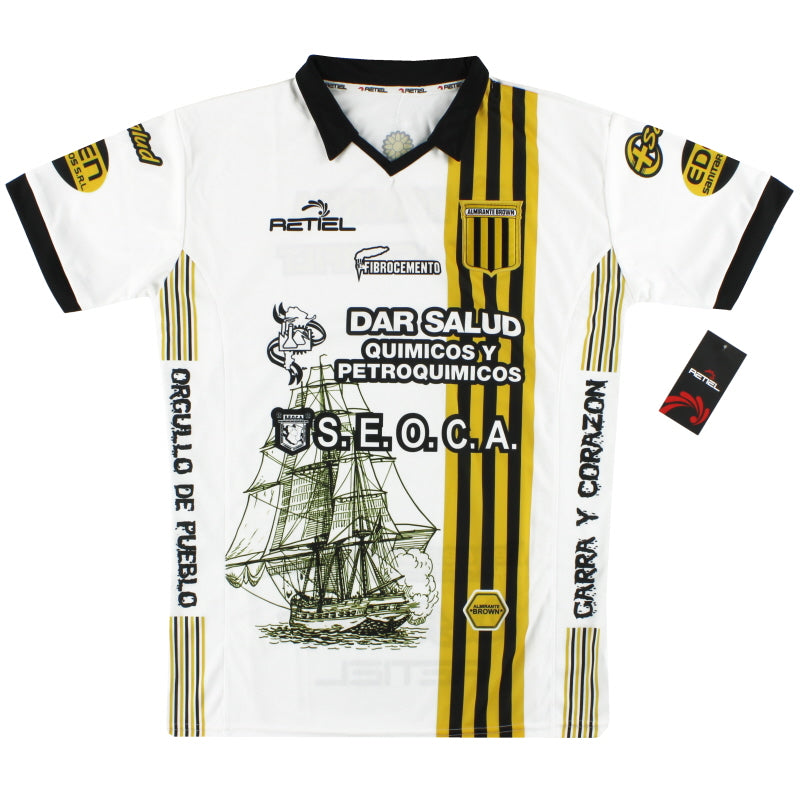 Camiseta de visitante Club Almirante Brown 2018-19 *BNIB* L