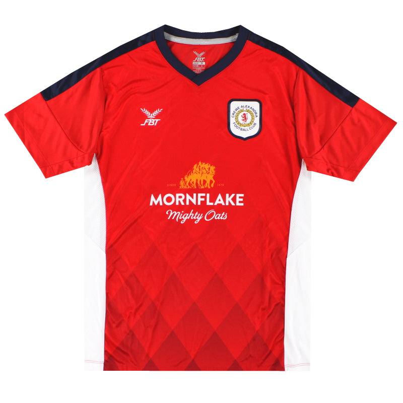 2018-19 Crewe Alexandra camiseta de local *como nueva* S