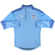 2018-19 Crystal Palace Puma Top de Entrenamiento 1/4 Cremallera *Impecable* S