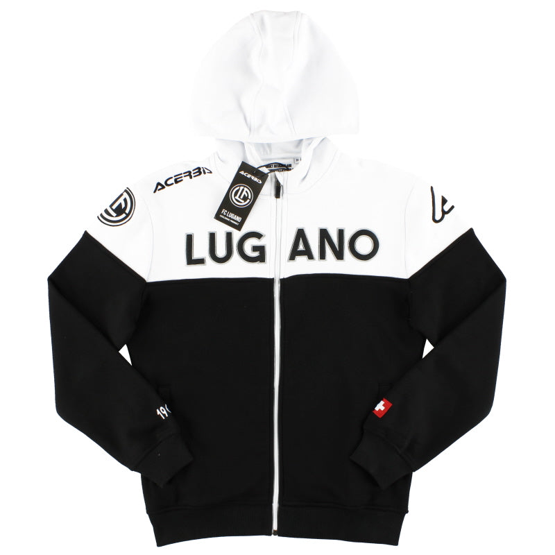 Sudadera con cremallera completa Acerbis del FC Lugano 2018-19 *BNIB* XS