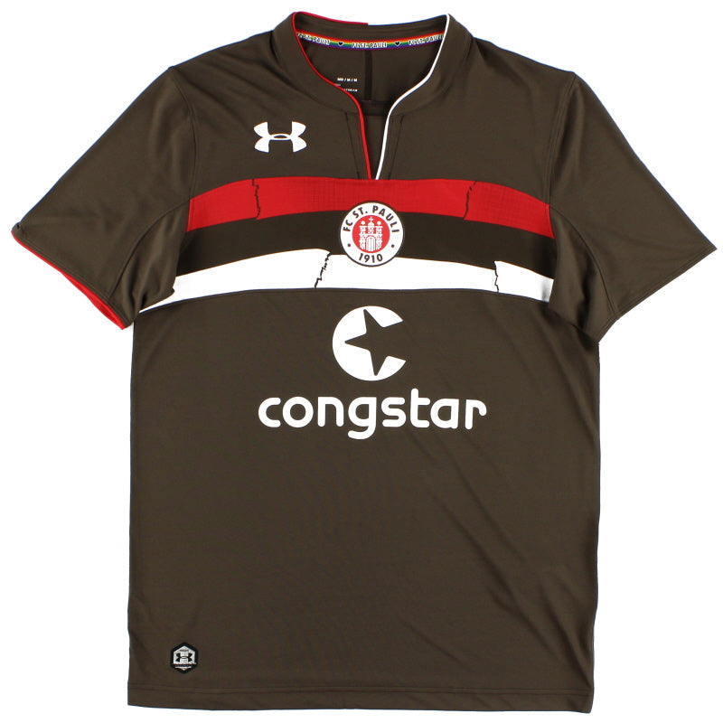 Camiseta de casa Under Armour del FC St. Pauli 2018-19 *Como nueva* Talla S