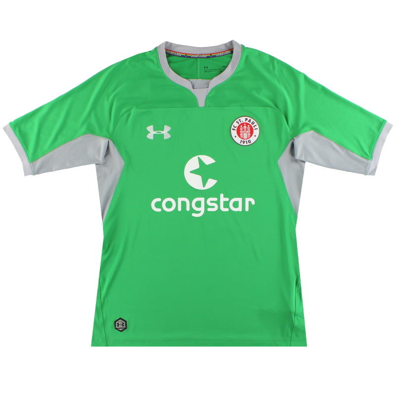 Camiseta de Portero Under Armour del FC St. Pauli 2018-19 *Como Nueva* L