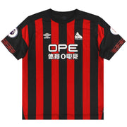 Camiseta de visitante Umbro del Huddersfield Town 2018-19, talla XXL