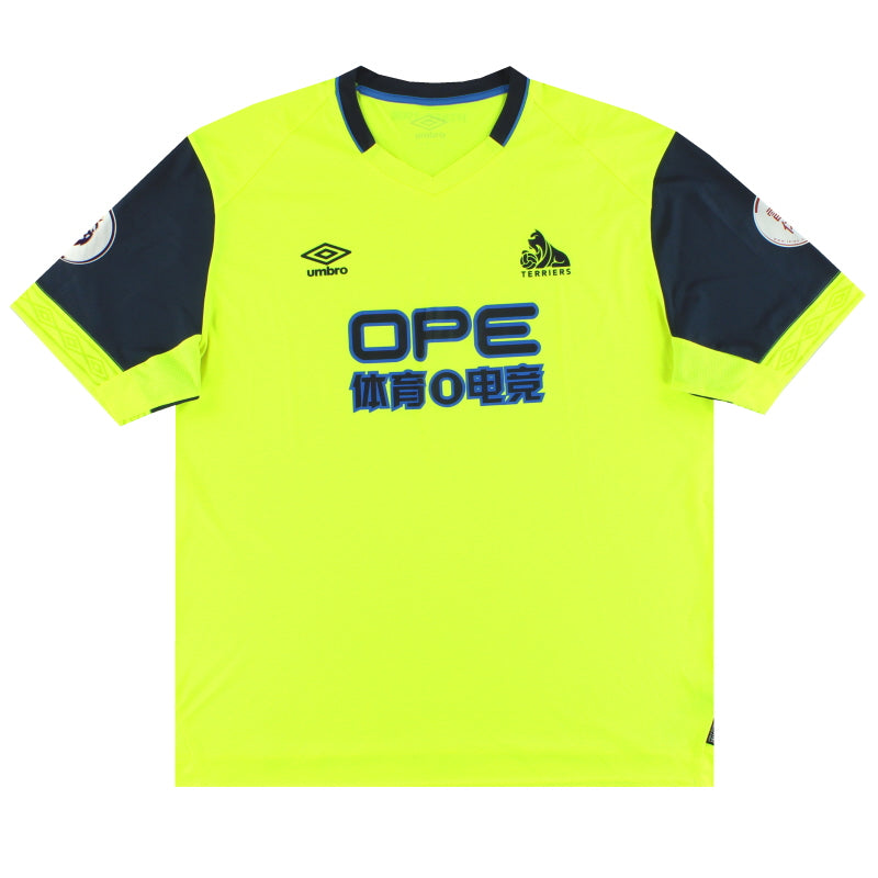 Camiseta Umbro Tercera del Huddersfield Town 2018-19 Talla XXL
