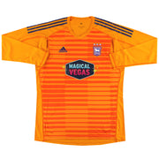 Camiseta de portero Adidas del Ipswich 2018-19, manga larga, XL