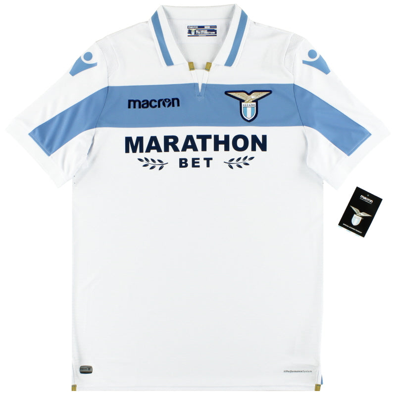 2018-19 Camiseta de visitante Lazio Macron *con etiquetas* S