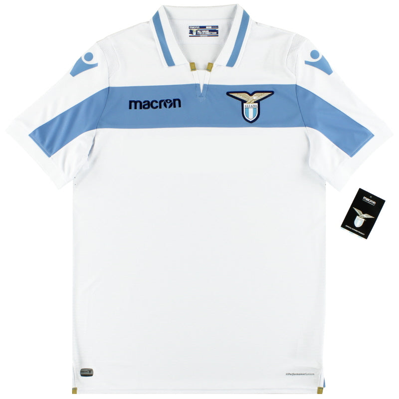 Camiseta de visitante Macron de la Lazio 2018-19 *con etiquetas* M