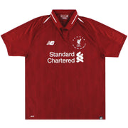 2018-19 Liverpool New Balance 'CL Winners' Home Shirt XXL
