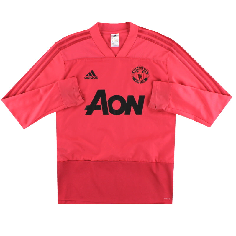 2018-19 Manchester United adidas Camiseta de entrenamiento de jugador M