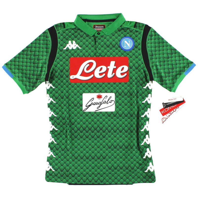 Camiseta de Portero Napoli Kappa Kombat 2018-19 *con etiquetas* S