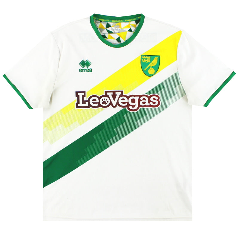 2018-19 Norwich Errea Camiseta Visitante 5XL