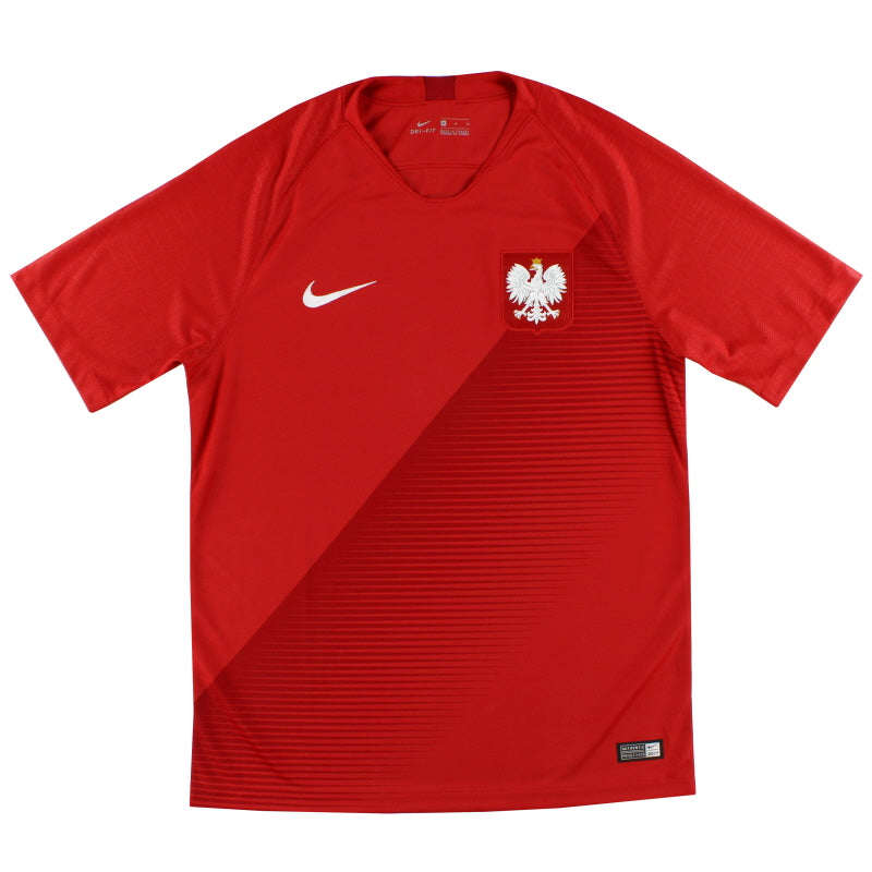 Camiseta Nike Polonia Visitante 2018-19 *Como Nueva* Talla M Juvenil