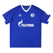 Camiseta de local Umbro del Schalke 2018-19 *Impecable* XXL