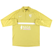 2021-22 Sevilla Nike Top de Entrenamiento con Cremallera 1/4 Talla L