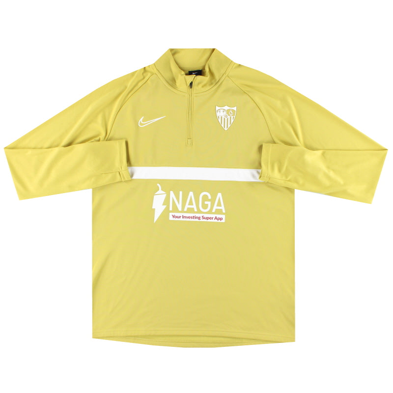 2021-22 Sevilla Nike Top de Entrenamiento con Cremallera 1/4 Talla L