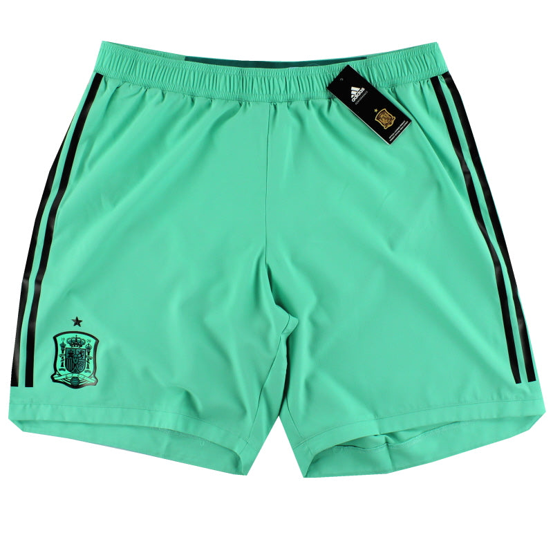 2018-19 España adidas Pantalón Corto Portero Auténtico *BNIB* XL