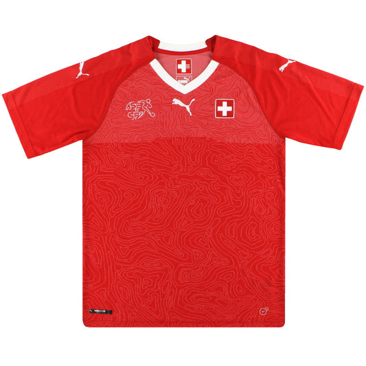 2018-19 Switzerland Puma Home Shirt *Mint* M