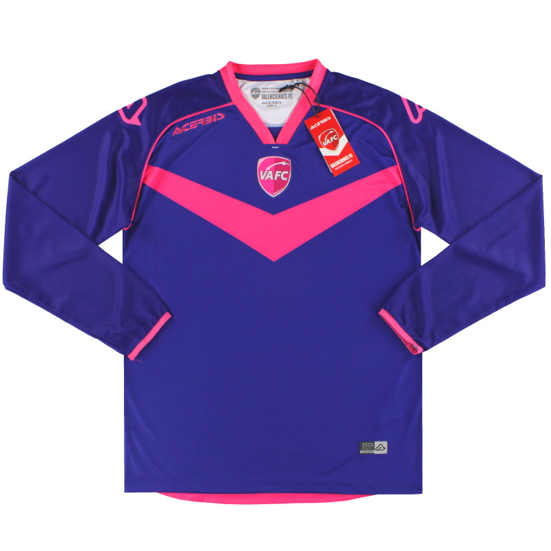 2018-19 Valenciennes Acerbis Tercera Camiseta *con etiquetas* Manga Larga L
