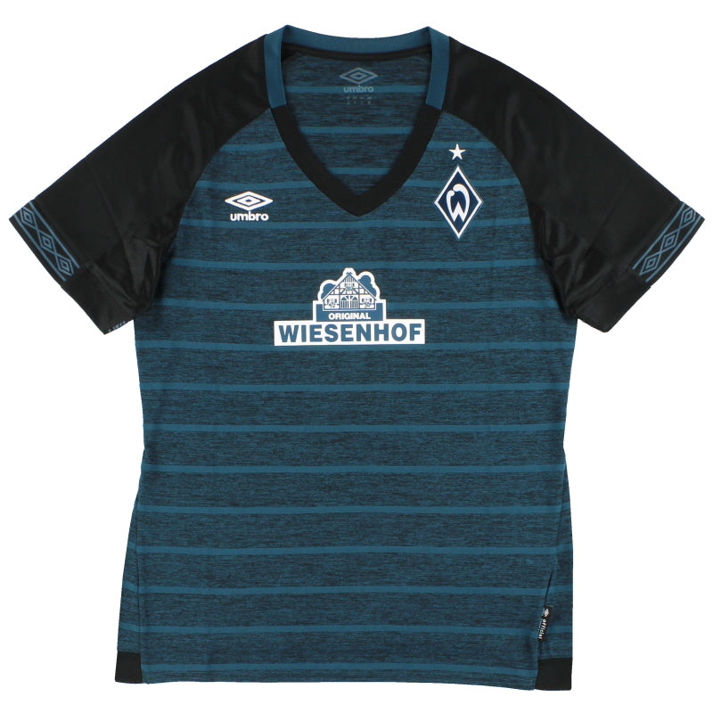 Camiseta de visitante Werder Bremen 2018-19 *como nueva* para mujer, talla 12 M