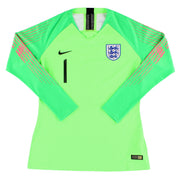 2018-19 England Women's Nike Player Issue Goalkeeper Shirt #1 *As New* M