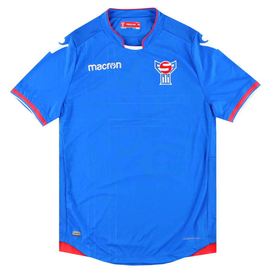 Camiseta Macron Visitante Islas Feroe 2018-19 *Impecable* XL