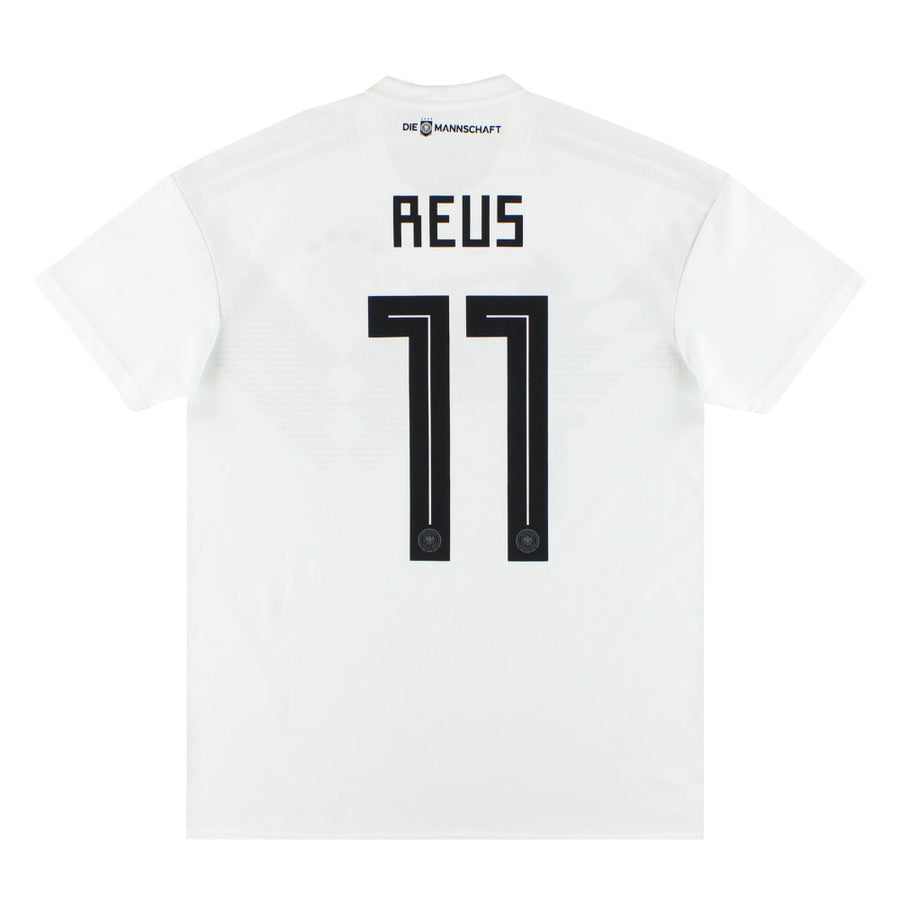 Camiseta de la primera equipación de Alemania 2018-19 adidas Reus #11 L