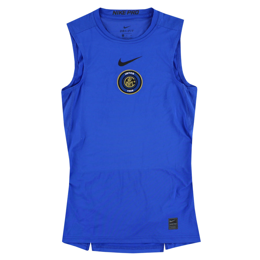 2018-19 Inter Milan Nike Pro Compression Training Vest S