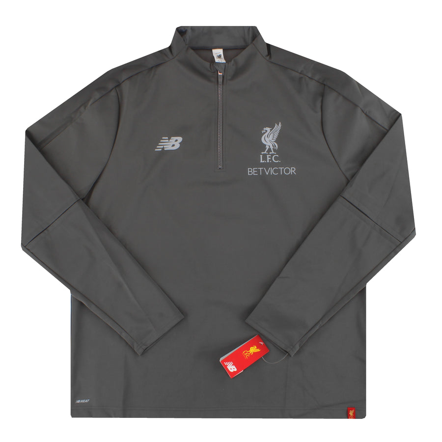 Sudadera de entrenamiento Liverpool New Balance 2018-19 con media cremallera *con etiquetas* XXL