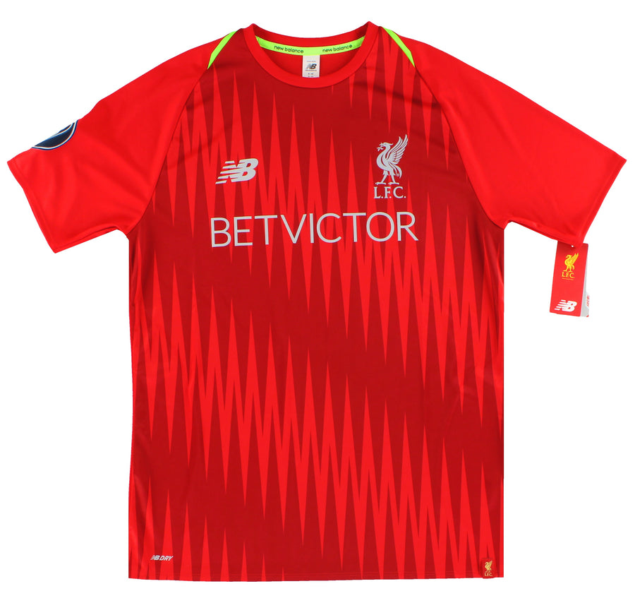 2018-19 Liverpool New Balance 'Champions' Training Shirt *w/tags* M