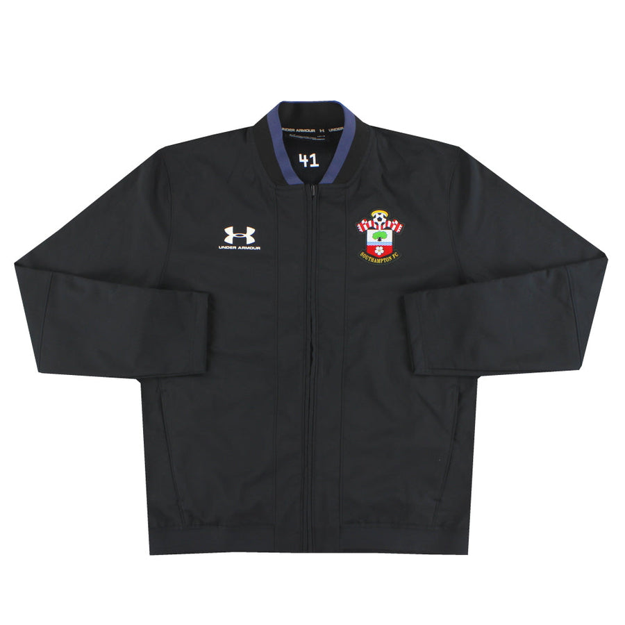 2018-19 Southampton Under Armour Player Issue Jacket #41 L - Classic Football Kit