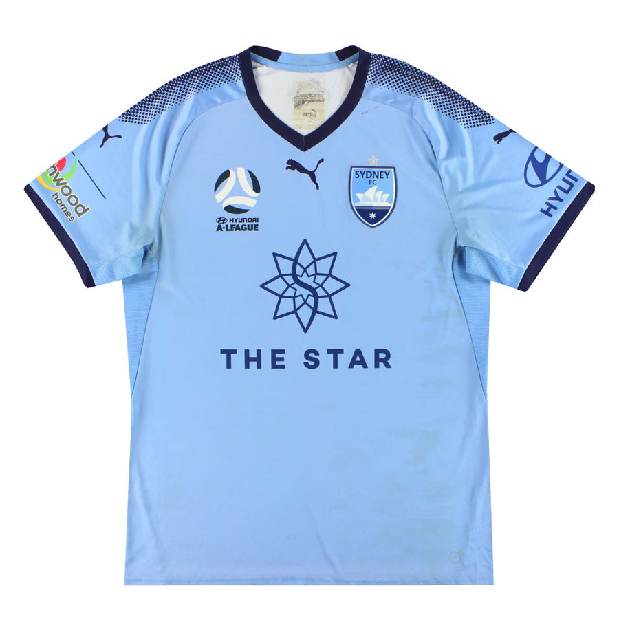 Camiseta L local Puma del Sydney FC 2018-19 'firmada'
