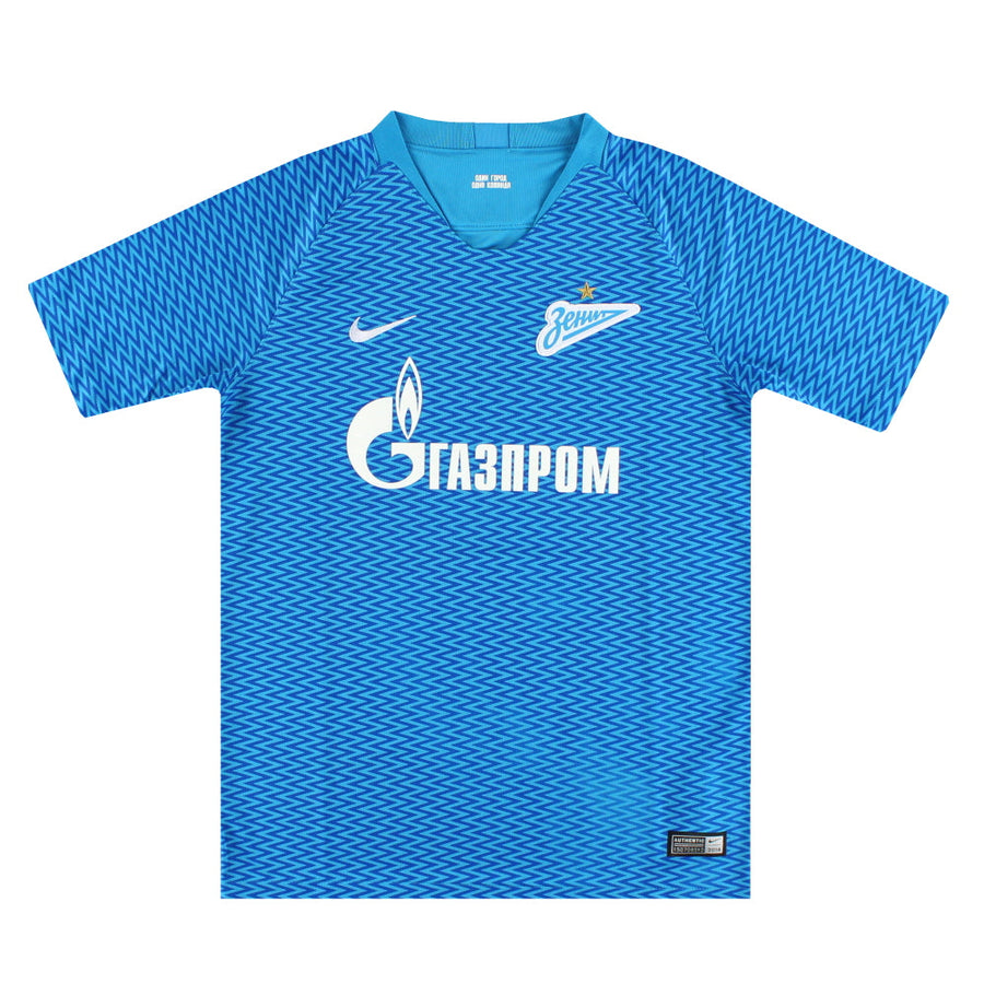 Camiseta de local Nike auténtica del Zenit San Petersburgo 2018-19 *Como Nueva* M.Niño