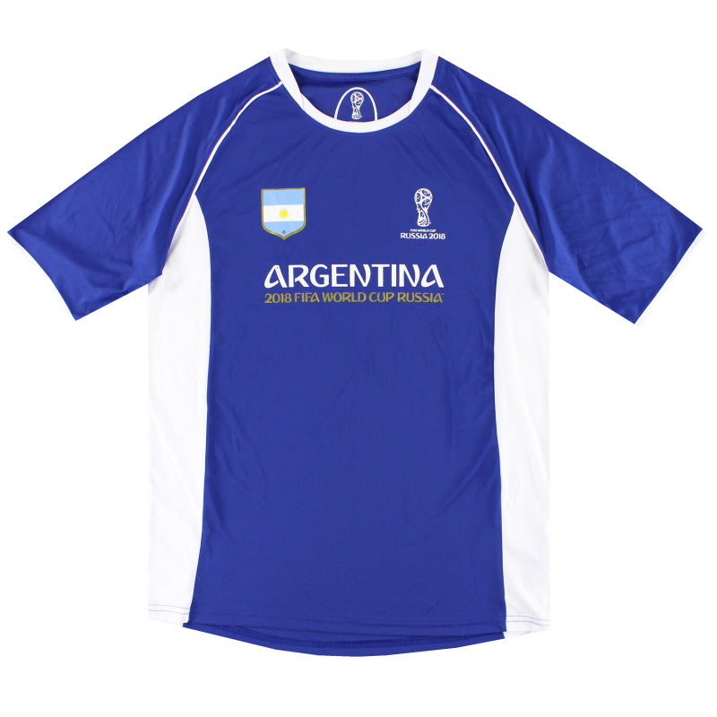 Camiseta Mundial Argentina 2018 L