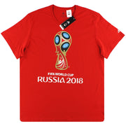 Camiseta Adidas Emblema Copa Mundial 2018 *BNIB* XXL