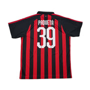Camiseta de la primera equipación del AC Milan 2018/19 Paqueta #39 (XL) Adidas