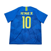 Camiseta de visitante de Brasil 2018/19 Neymar Jr #10 (XXL) Nike