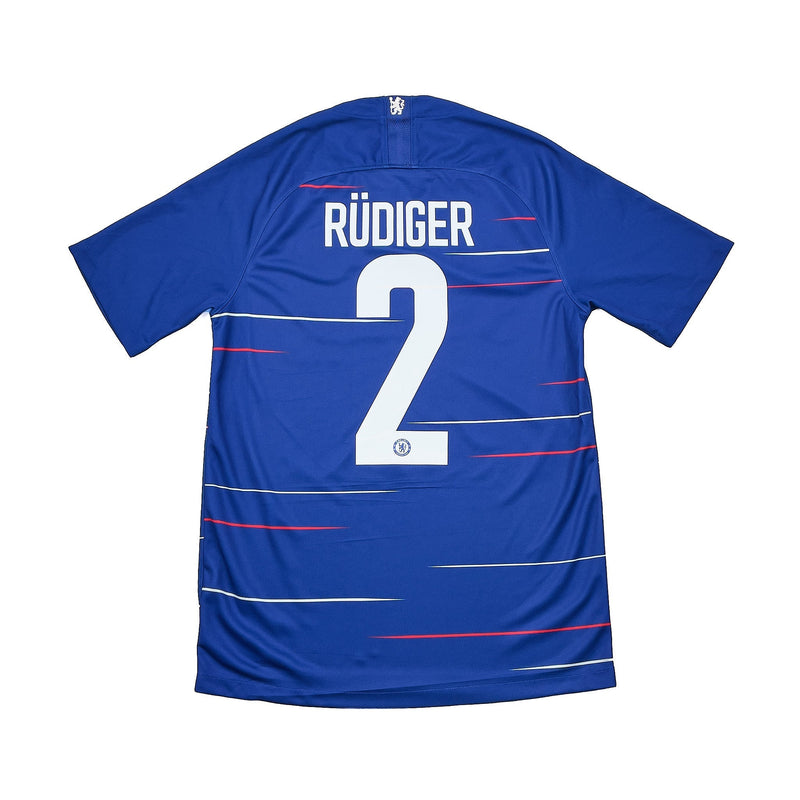 2018/19 Chelsea Rudiger #2 Home Shirt (S) Nike